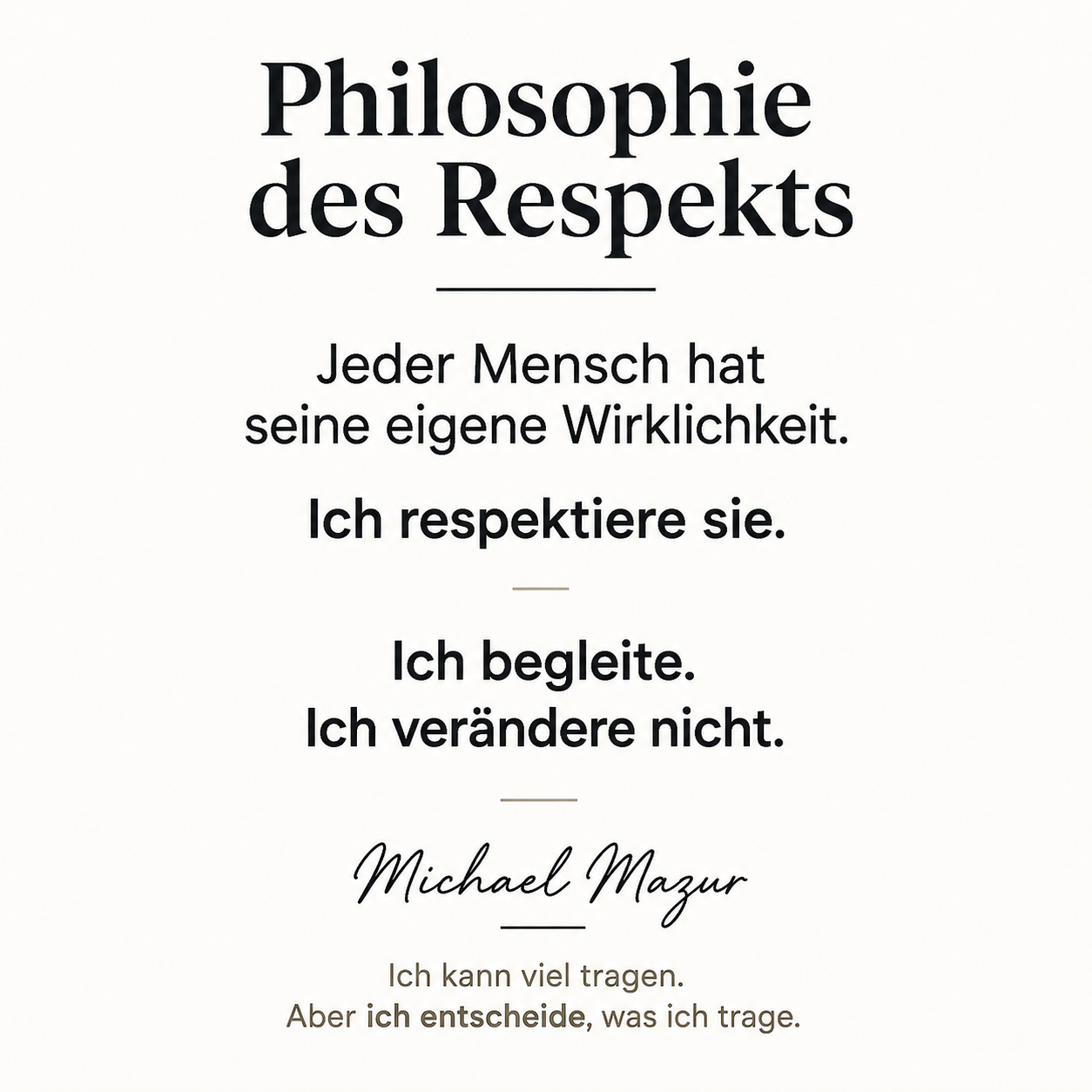 Mazur-Coaching